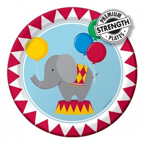 Pratos Circo Elefante